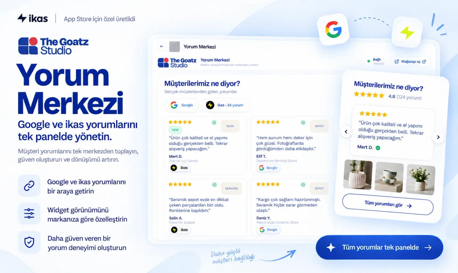 Yorum Merkezi web uygulaması